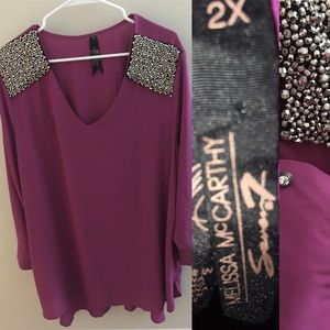 Gorgeous purple tunic!